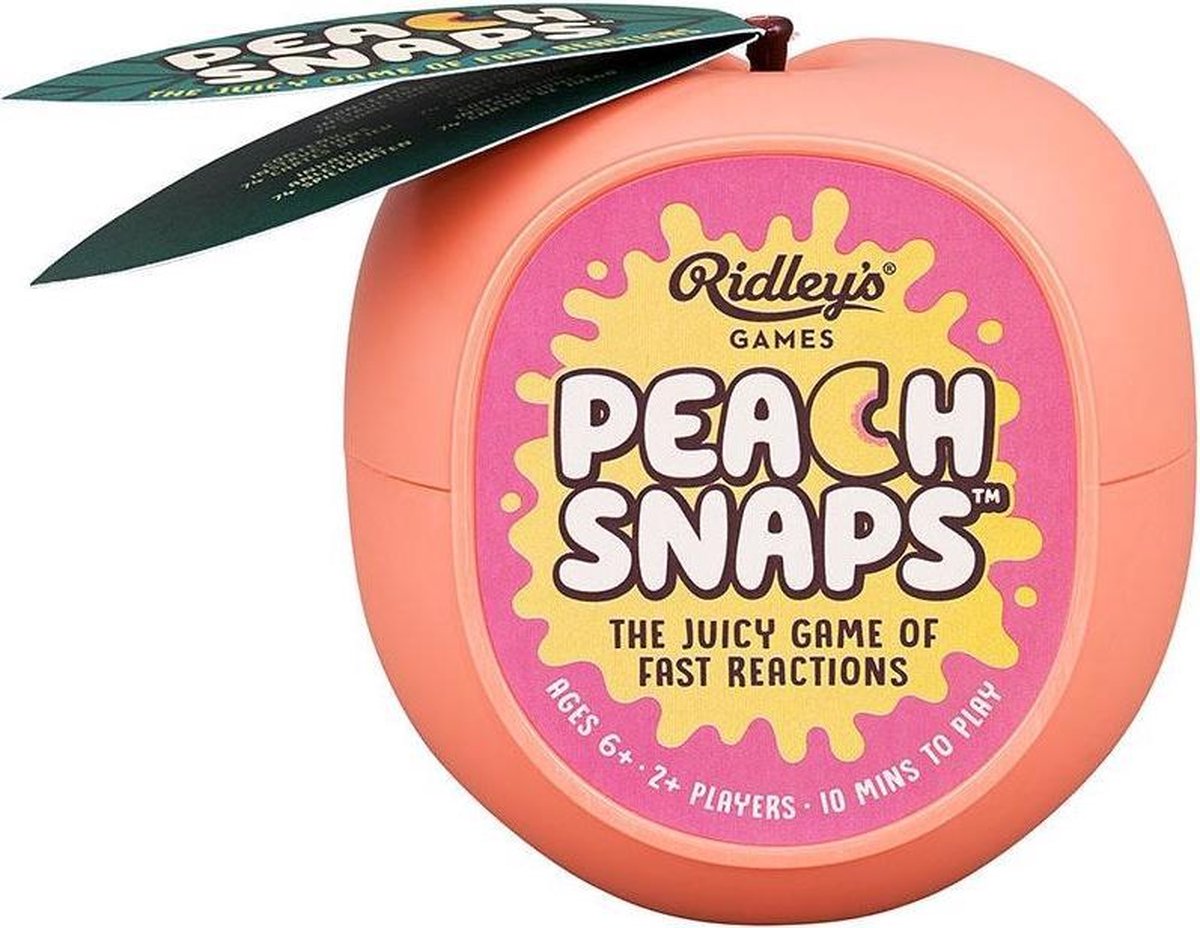 Ridleys Games Kaartspel Peach Snaps Oranje/roze 74-delig